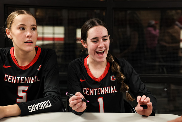 309 Centennial vs Rogers Girls Varsity Volleyball