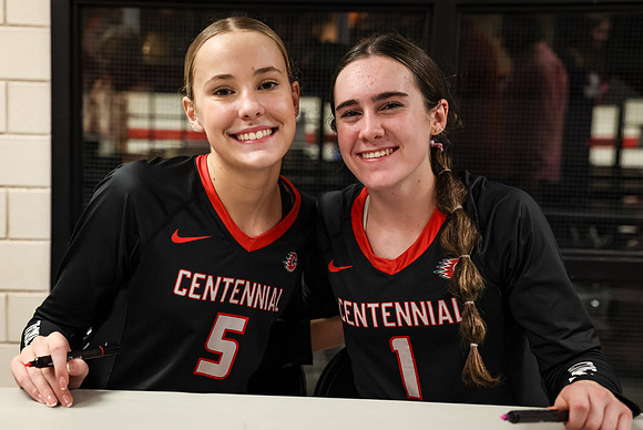 310 Centennial vs Rogers Girls Varsity Volleyball