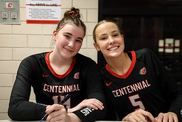311 Centennial vs Rogers Girls Varsity Volleyball