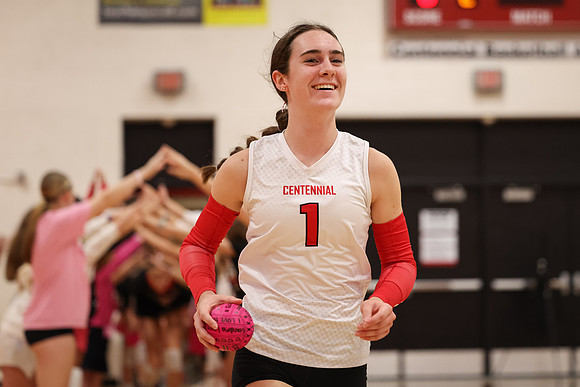 005 Centennial vs Rogers Girls Varsity Volleyball