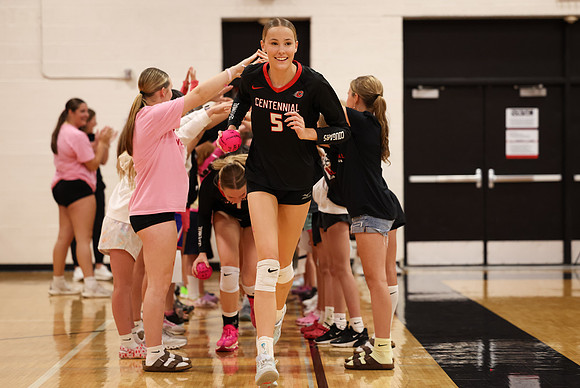 006 Centennial vs Rogers Girls Varsity Volleyball