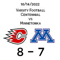 2022 10 14 Centennial vs Minnetonka