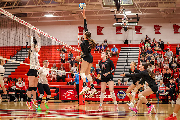 0234 Centennial vs Coon Rapids Girls Varsity Volleyball
