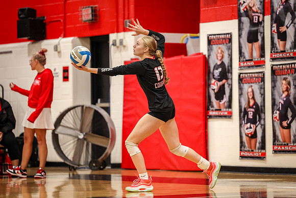 0250 Centennial vs Coon Rapids Girls Varsity Volleyball