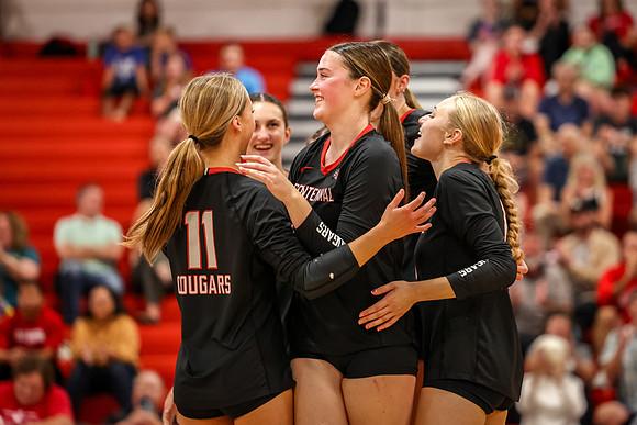 0393 Centennial vs Coon Rapids Girls Varsity Volleyball