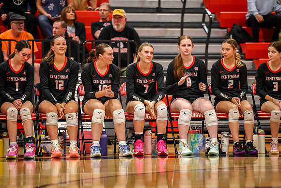 0414 Centennial vs Coon Rapids Girls Varsity Volleyball