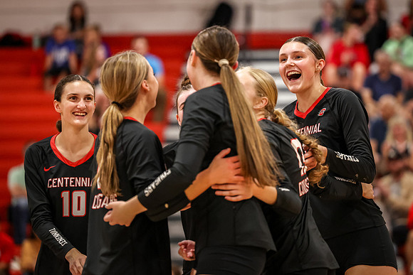 0399 Centennial vs Coon Rapids Girls Varsity Volleyball