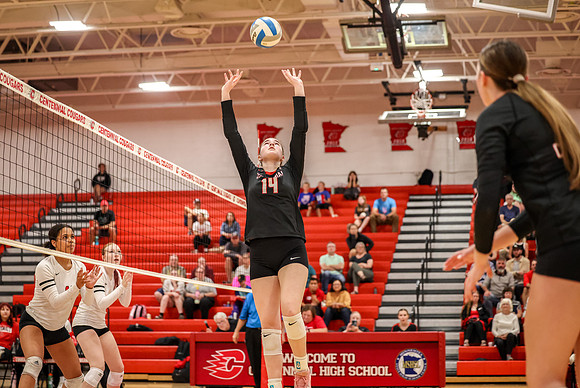 0437 Centennial vs Coon Rapids Girls Varsity Volleyball