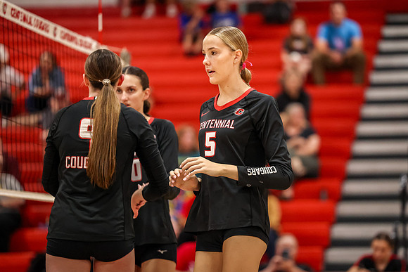 0457 Centennial vs Coon Rapids Girls Varsity Volleyball