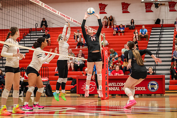 0493 Centennial vs Coon Rapids Girls Varsity Volleyball