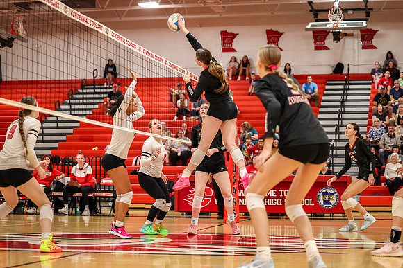 0499 Centennial vs Coon Rapids Girls Varsity Volleyball