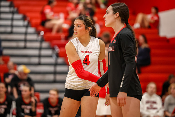 0637 Centennial vs Coon Rapids Girls Varsity Volleyball