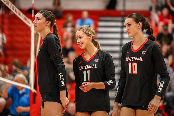 0665 Centennial vs Coon Rapids Girls Varsity Volleyball