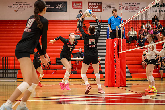 0792 Centennial vs Coon Rapids Girls Varsity Volleyball