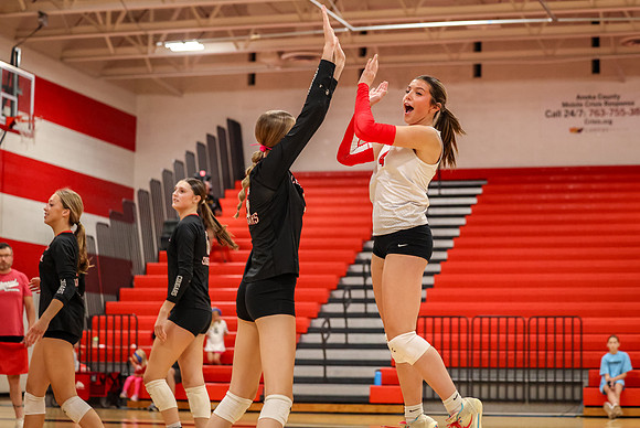 0829 Centennial vs Coon Rapids Girls Varsity Volleyball