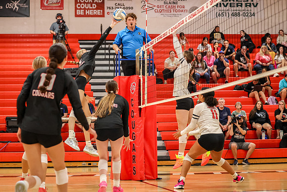 0861 Centennial vs Coon Rapids Girls Varsity Volleyball