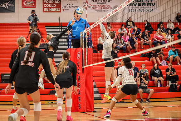 0862 Centennial vs Coon Rapids Girls Varsity Volleyball