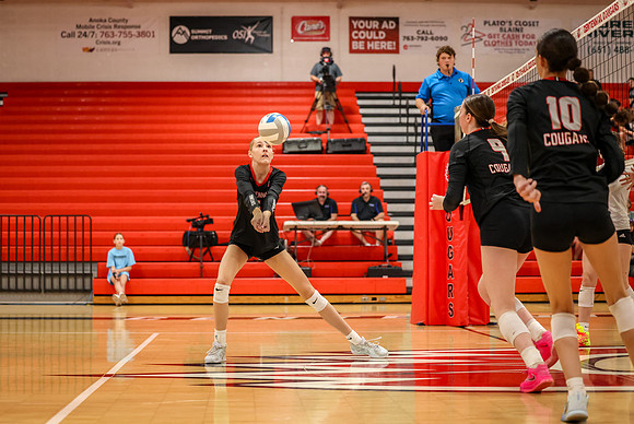 0873 Centennial vs Coon Rapids Girls Varsity Volleyball