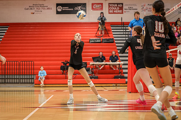 0875 Centennial vs Coon Rapids Girls Varsity Volleyball