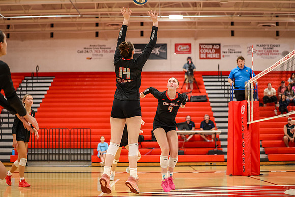 0881 Centennial vs Coon Rapids Girls Varsity Volleyball
