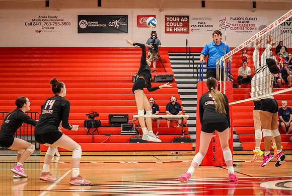 0919 Centennial vs Coon Rapids Girls Varsity Volleyball