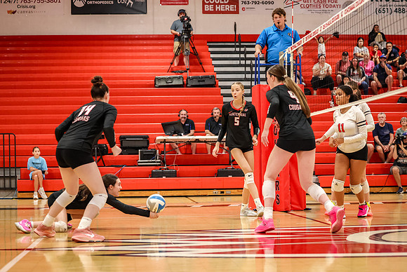 0927 Centennial vs Coon Rapids Girls Varsity Volleyball