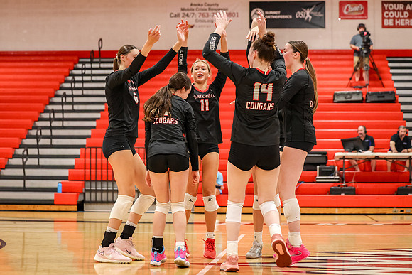 0948 Centennial vs Coon Rapids Girls Varsity Volleyball