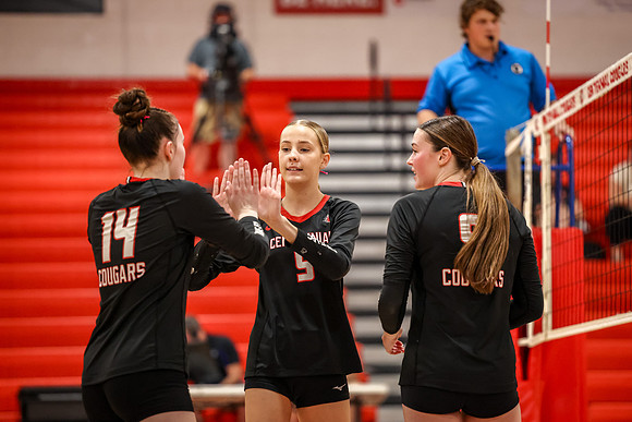 0974 Centennial vs Coon Rapids Girls Varsity Volleyball