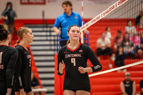 0980 Centennial vs Coon Rapids Girls Varsity Volleyball