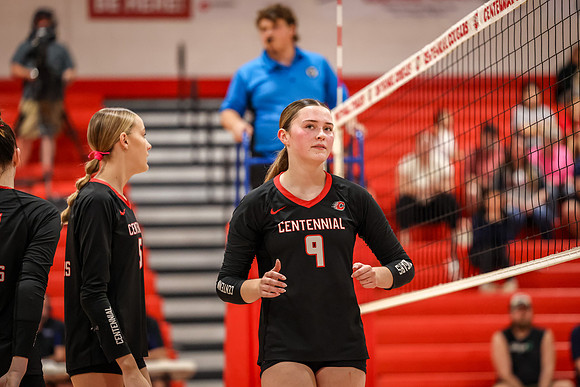 0982 Centennial vs Coon Rapids Girls Varsity Volleyball