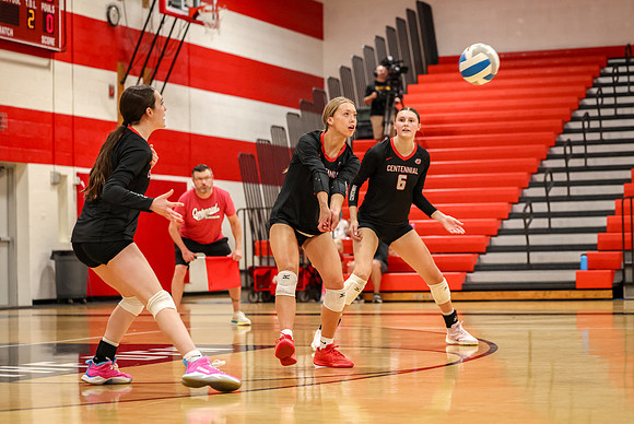 1012 Centennial vs Coon Rapids Girls Varsity Volleyball