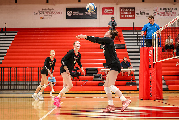 1020 Centennial vs Coon Rapids Girls Varsity Volleyball