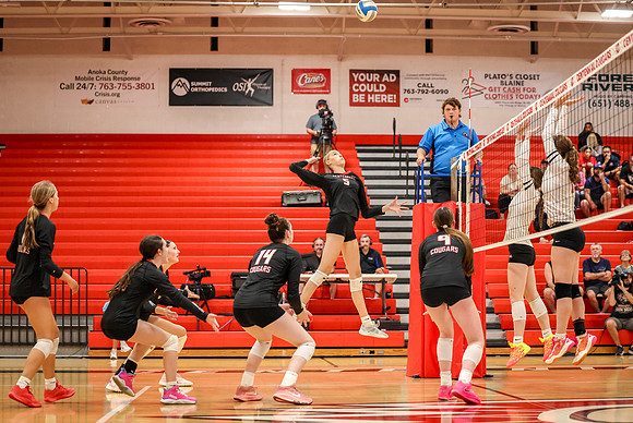 1025 Centennial vs Coon Rapids Girls Varsity Volleyball