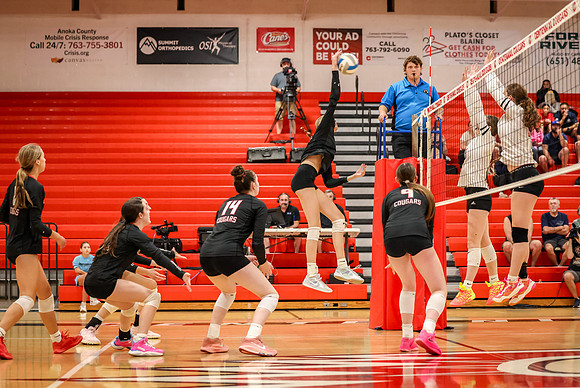 1027 Centennial vs Coon Rapids Girls Varsity Volleyball