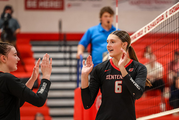 1090 Centennial vs Coon Rapids Girls Varsity Volleyball