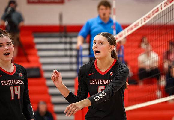 1093 Centennial vs Coon Rapids Girls Varsity Volleyball