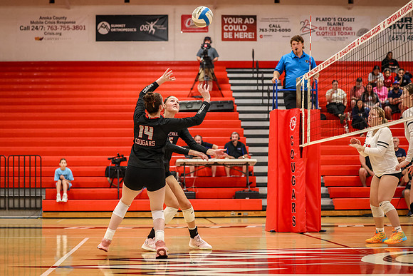 1191 Centennial vs Coon Rapids Girls Varsity Volleyball