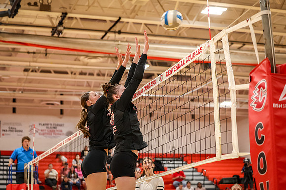 1216 Centennial vs Coon Rapids Girls Varsity Volleyball
