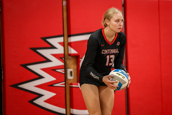 1225 Centennial vs Coon Rapids Girls Varsity Volleyball