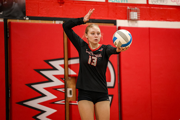 1230 Centennial vs Coon Rapids Girls Varsity Volleyball