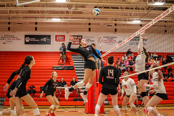 1310 Centennial vs Coon Rapids Girls Varsity Volleyball