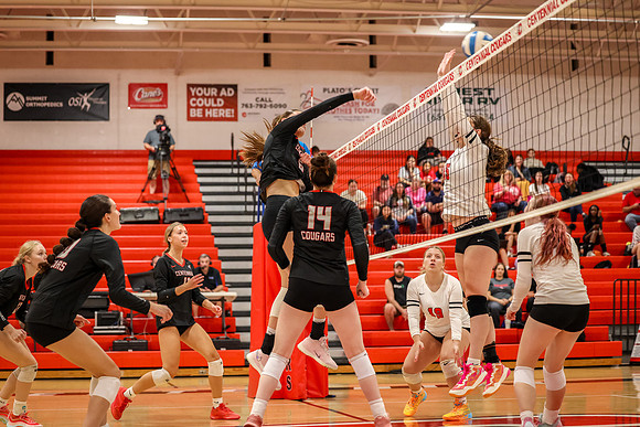 1313 Centennial vs Coon Rapids Girls Varsity Volleyball