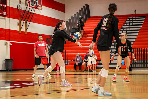 1420 Centennial vs Coon Rapids Girls Varsity Volleyball