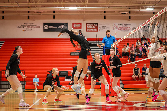 1431 Centennial vs Coon Rapids Girls Varsity Volleyball