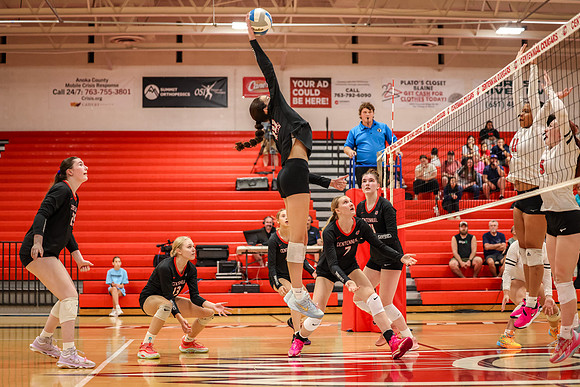1433 Centennial vs Coon Rapids Girls Varsity Volleyball