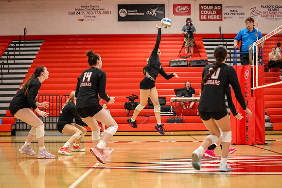 1458 Centennial vs Coon Rapids Girls Varsity Volleyball