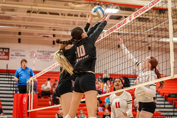 1489 Centennial vs Coon Rapids Girls Varsity Volleyball