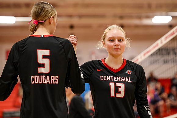 1527 Centennial vs Coon Rapids Girls Varsity Volleyball