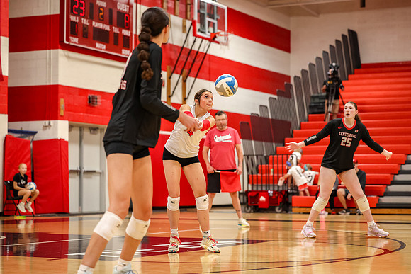 1581 Centennial vs Coon Rapids Girls Varsity Volleyball