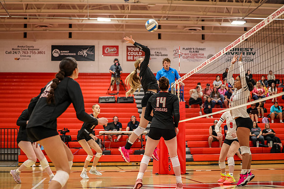 1587 Centennial vs Coon Rapids Girls Varsity Volleyball